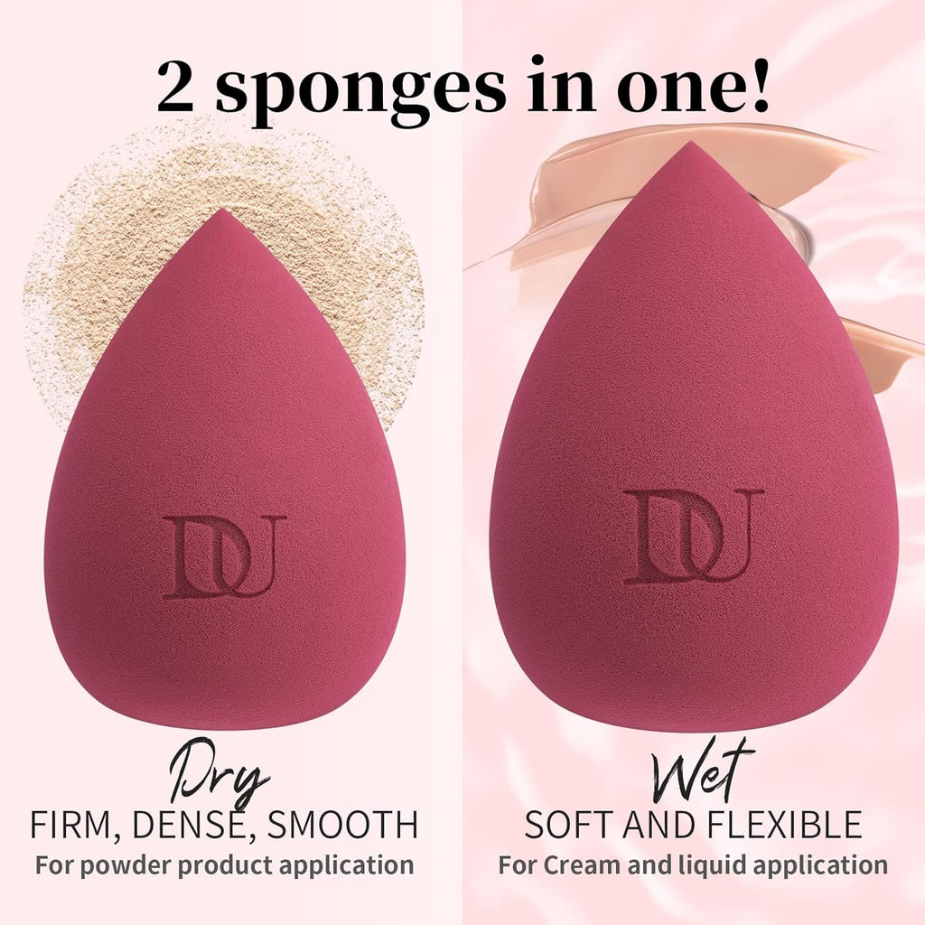 Christmas Sponges Makeup Blender Sponge for Blending Liquid Foundations, Powders and Creams