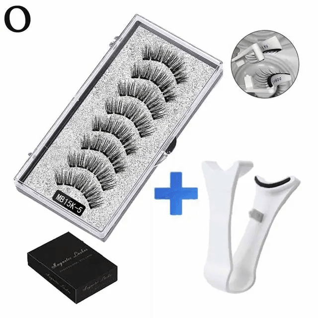 Reusable 3D Magnetic Eyelashes