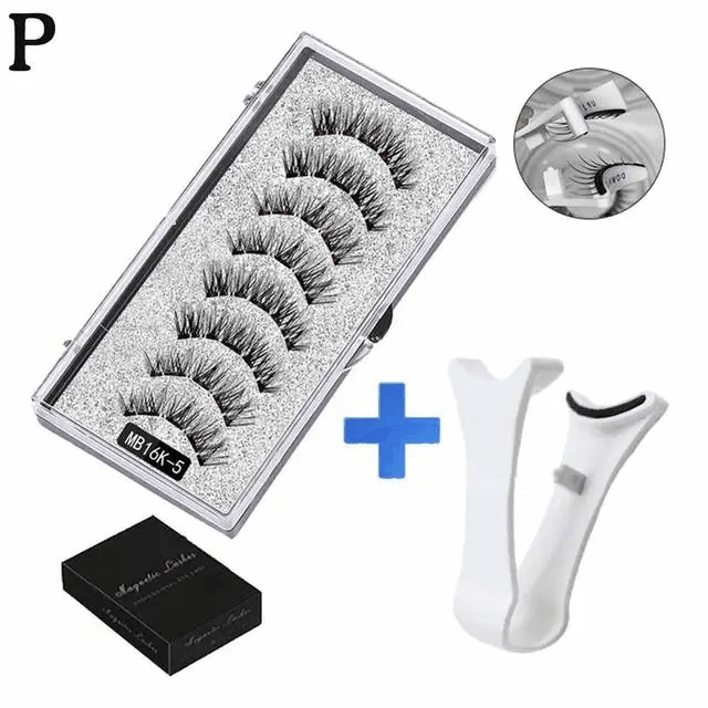 Reusable 3D Magnetic Eyelashes
