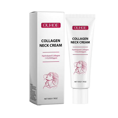 Collagen Neck Cream, Moisturizing And Nourishing Neck Skin Care Firming Massage Moisturizing Neck Cream
