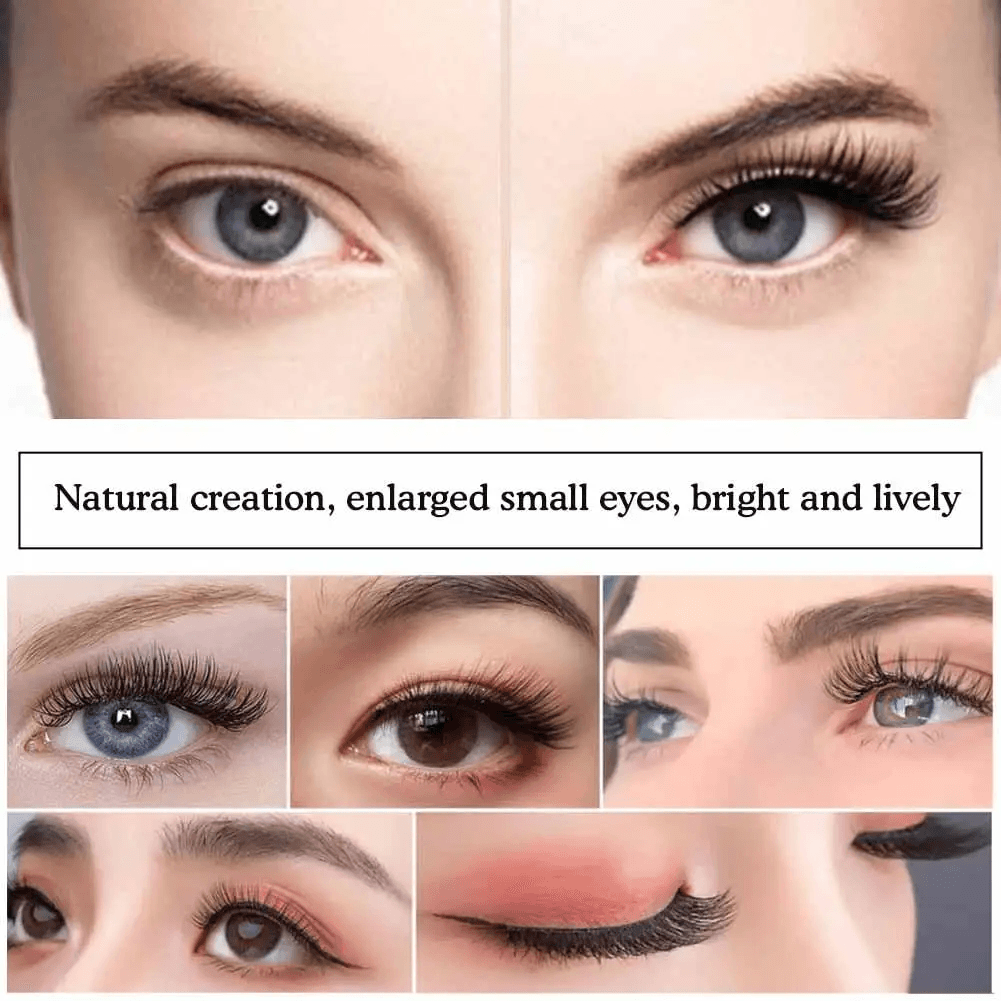 Reusable 3D Magnetic Eyelashes
