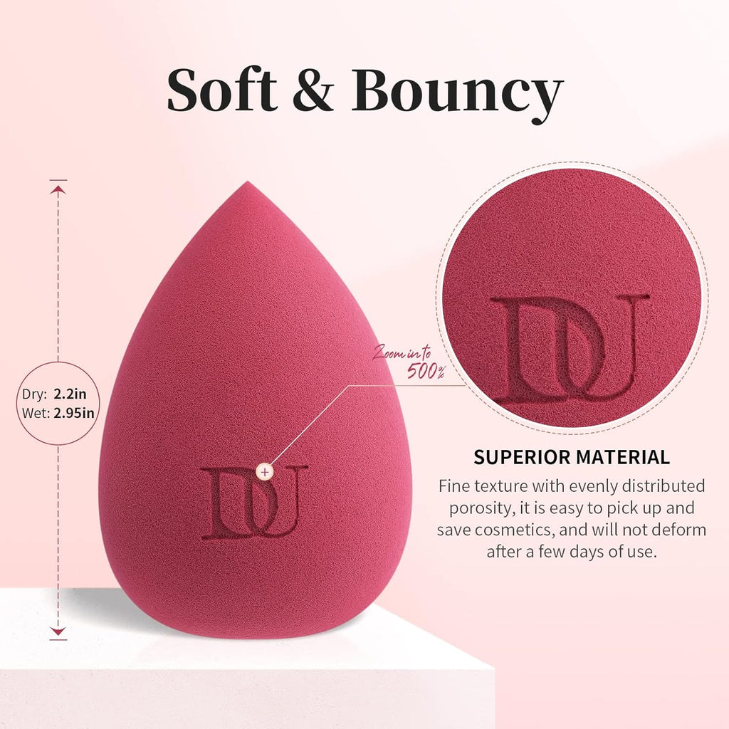 Christmas Sponges Makeup Blender Sponge for Blending Liquid Foundations, Powders and Creams