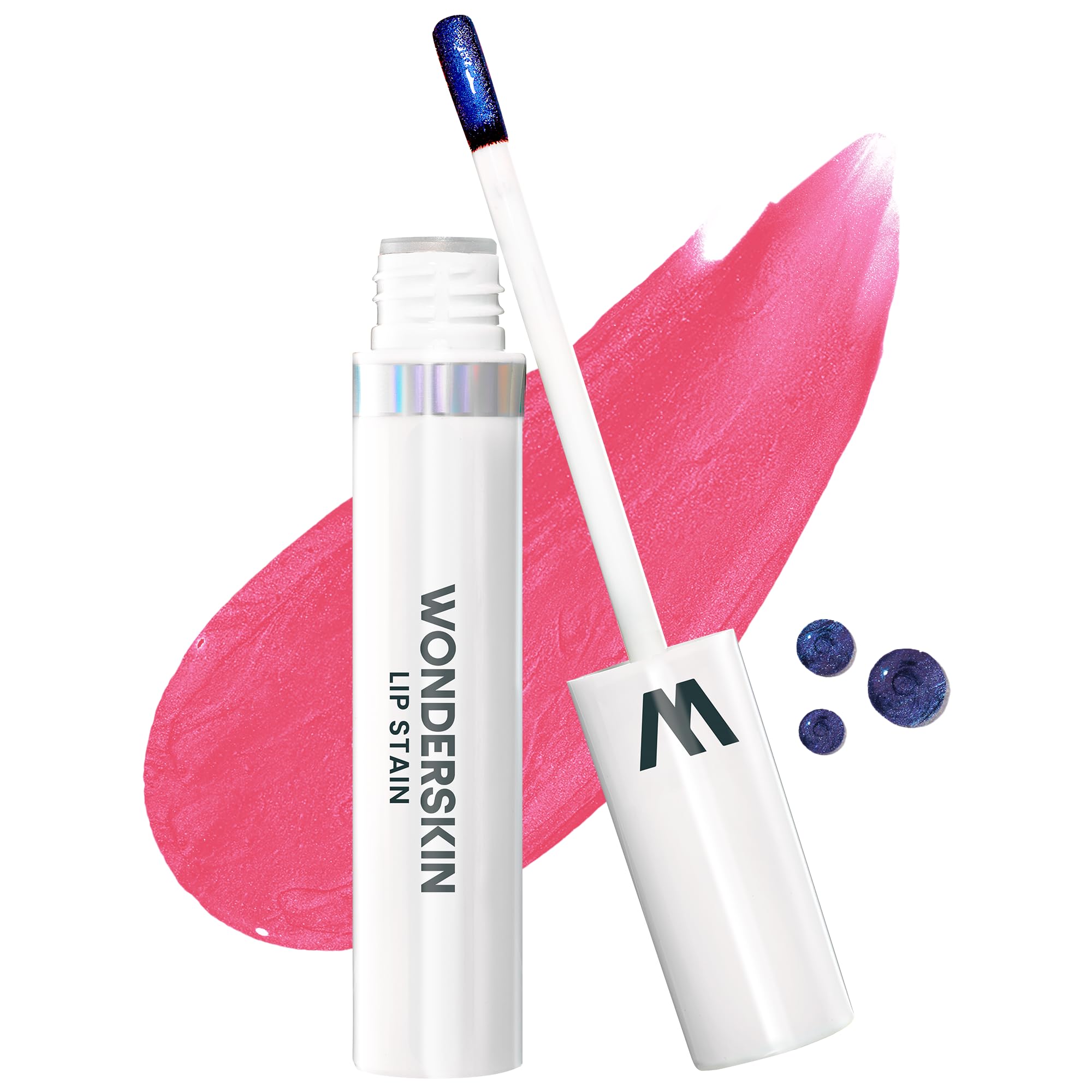 Wonderskin Wonder Blading All Day Lip Stain Peel Off Masque - Long Lasting, Waterproof and Transfer Proof Nude Lip Tint, Matte Finish Peel Off Lip Stain (Whimsical Masque)