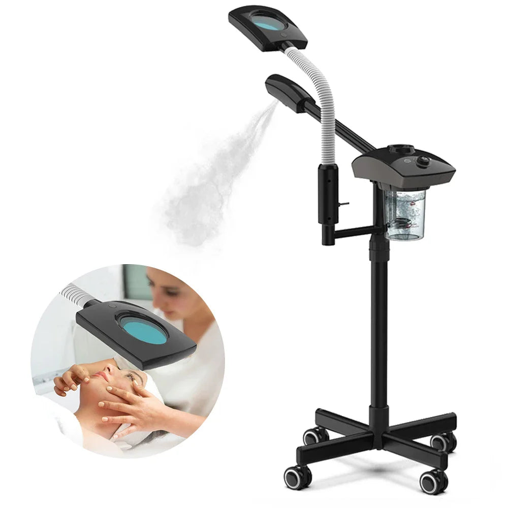Skin Care Whitening Hot Facial Steamer Vaporizer Salon Home Spa SprayerWarm Mist Humidifier for Face Deep Cleaning
