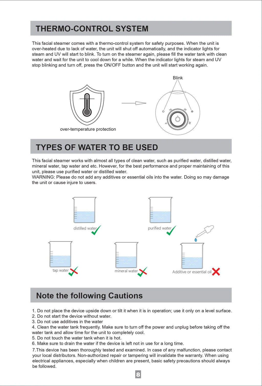 Skin Care Whitening Hot Facial Steamer Vaporizer Salon Home Spa SprayerWarm Mist Humidifier for Face Deep Cleaning