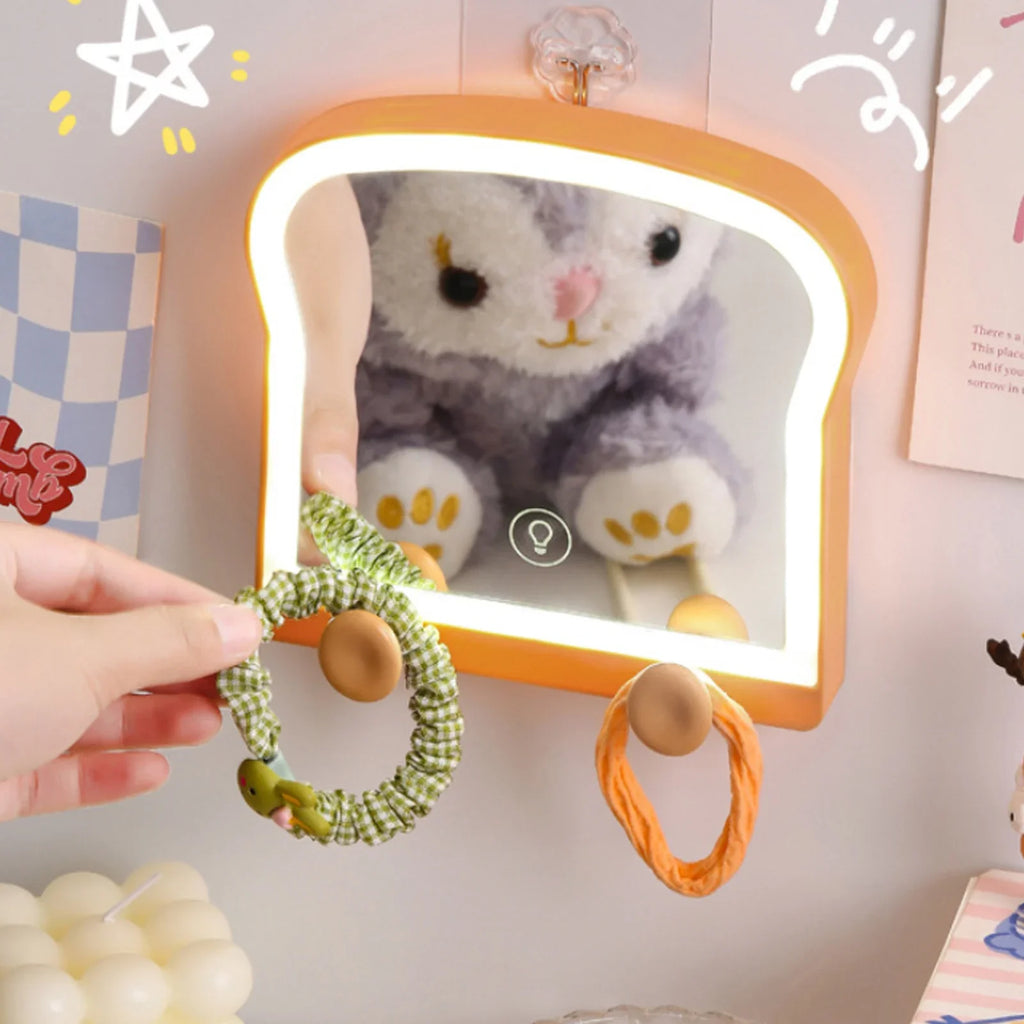 Toast LED Makeup Mirror
