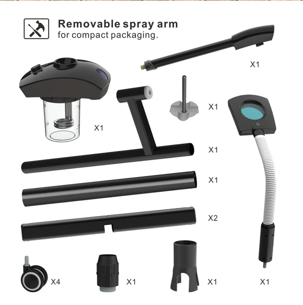 Skin Care Whitening Hot Facial Steamer Vaporizer Salon Home Spa SprayerWarm Mist Humidifier for Face Deep Cleaning