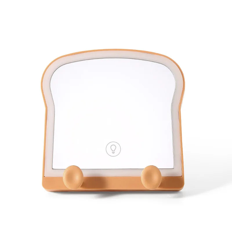 Toast LED Makeup Mirror