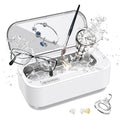Ultrasonic Jewelry Cleaner, 12Oz 48Khz Professional Ultrasonic Cleaning Machine for Jewelry Eyeglasses Watches Rings
