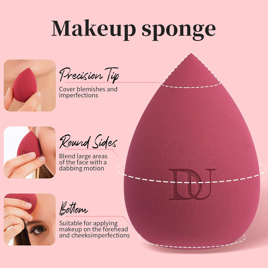 Christmas Sponges Makeup Blender Sponge for Blending Liquid Foundations, Powders and Creams